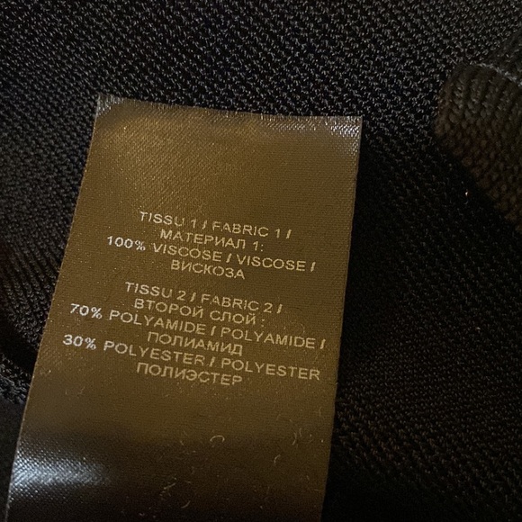 Balmain White Collar Black Suit Jacket size FR 38 - Picture 10 of 10